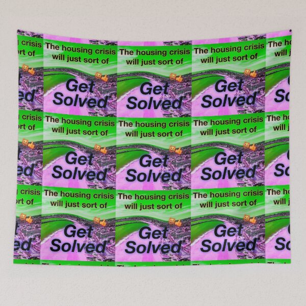 Item preview, The housing crisis will simply Get Solved designed and sold by UCSC Affirmations.