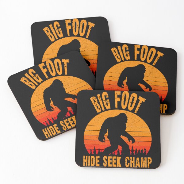 Artikelvorschau, Bigfoot Hide Seek Champion lustiger Humor coole Grafik entworfen und verkauft von Countrysmart.