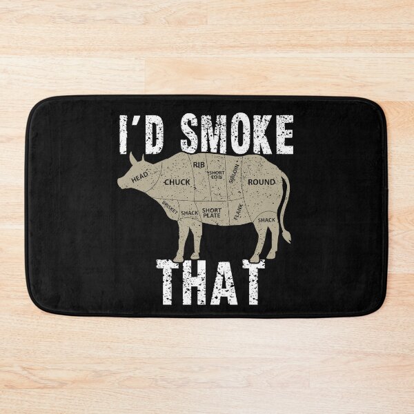 Item preview, Chef Butcher Cook Bbq Id Smoke That Cow Beef Funny Gift designed and sold by Countrysmart.