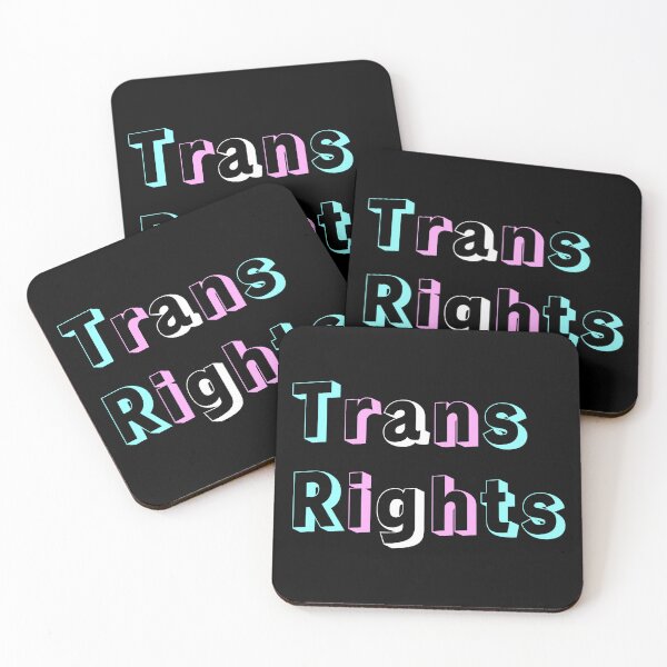 Item preview, Trans Rights Typographic Design designed and sold by kosmicwaffle.