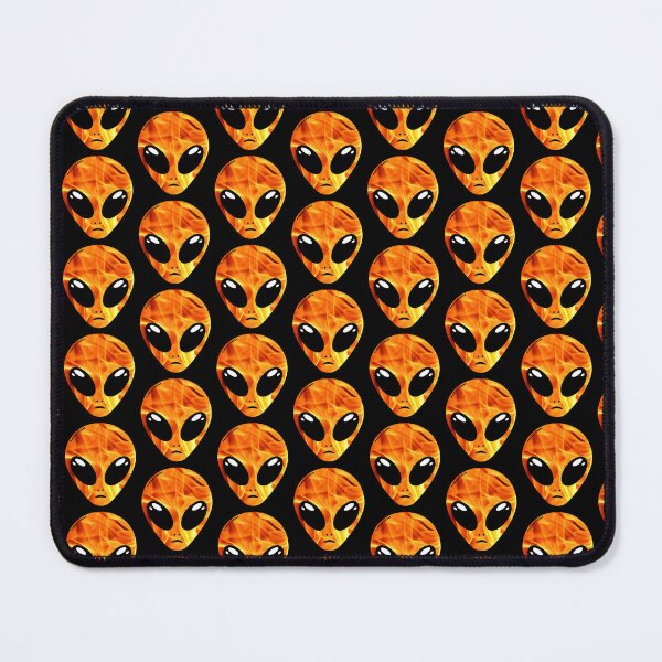 Item preview, Alien head - Fire skin designed and sold by AreaStickers.