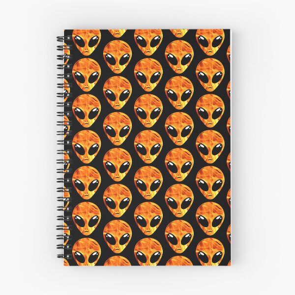 Item preview, Alien head - Fire skin designed and sold by AreaStickers.