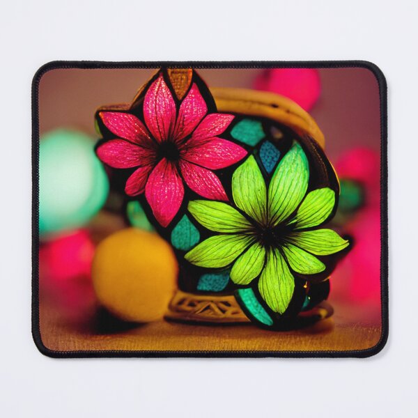 Item preview, Folk Ornament Neon Colors designed and sold by Vimpace.