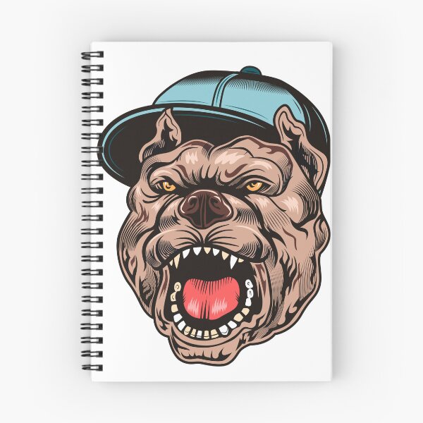 Item preview, angry bulldog illustration designed and sold by SUNDigital123.