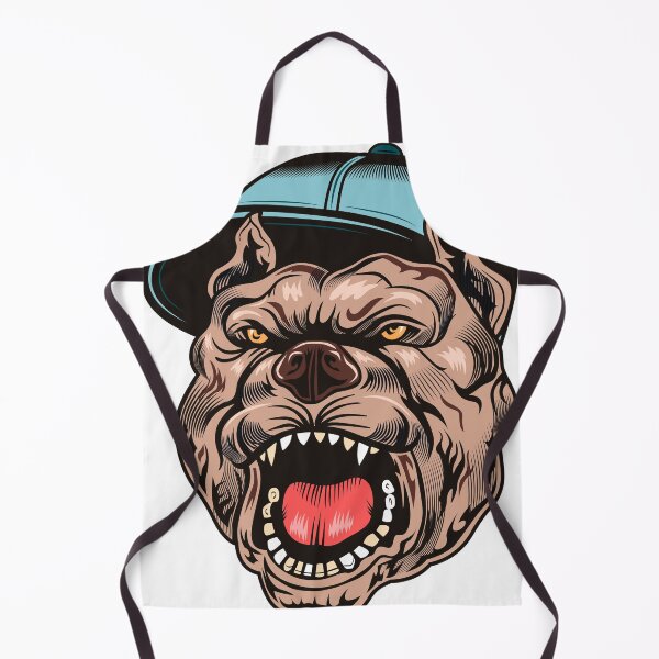 Item preview, angry bulldog illustration designed and sold by SUNDigital123.