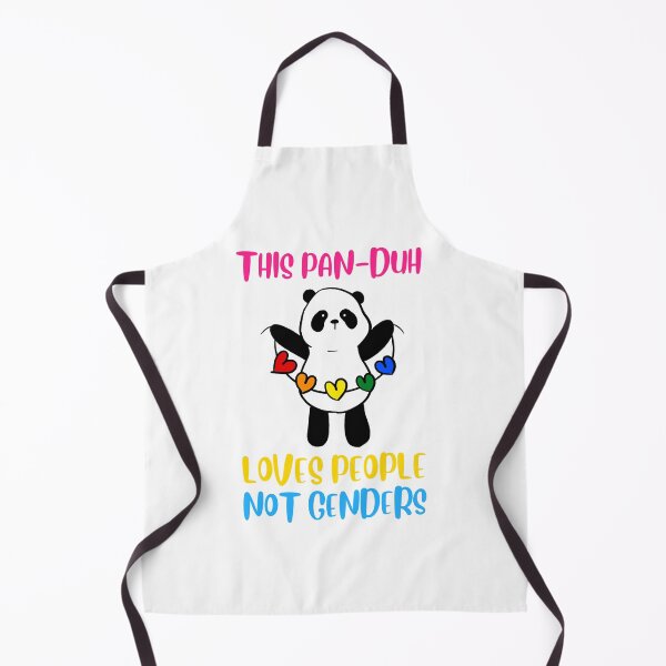 Item preview, Pansexual Panda This Pan-duh Loves People Not Genders designed and sold by prideXrainbow.