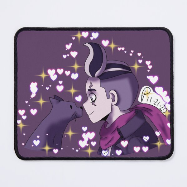 Item preview, Gundham Tanaka with a cat (purple shade) designed and sold by thatsalexforya.