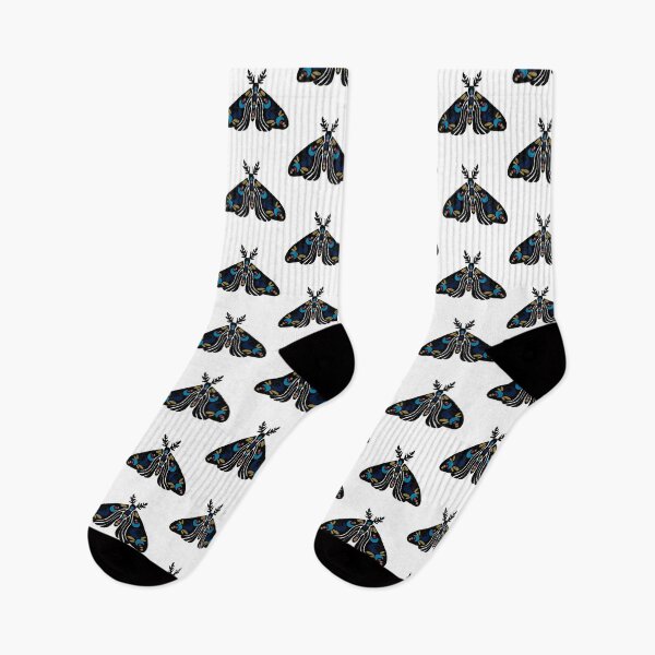 Item preview, Celestial Moth with bold colors designed and sold by Leafpig.