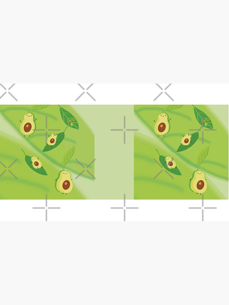 Imagen 6 de 6, Taza de café con la obra Familia de Aguacates, diseñada y vendida por LilyHofmann.