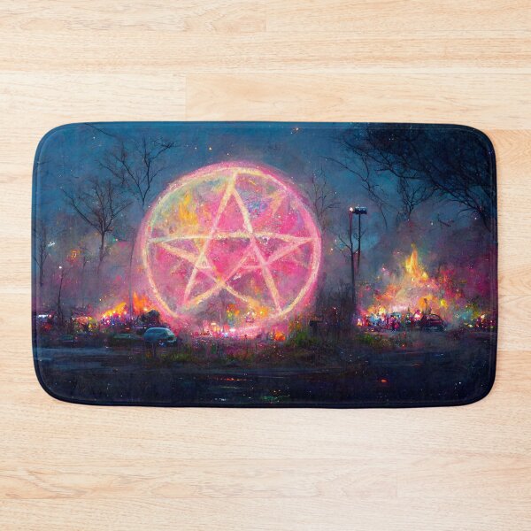 Item preview, Pink Pentagram designed and sold by occultfx.
