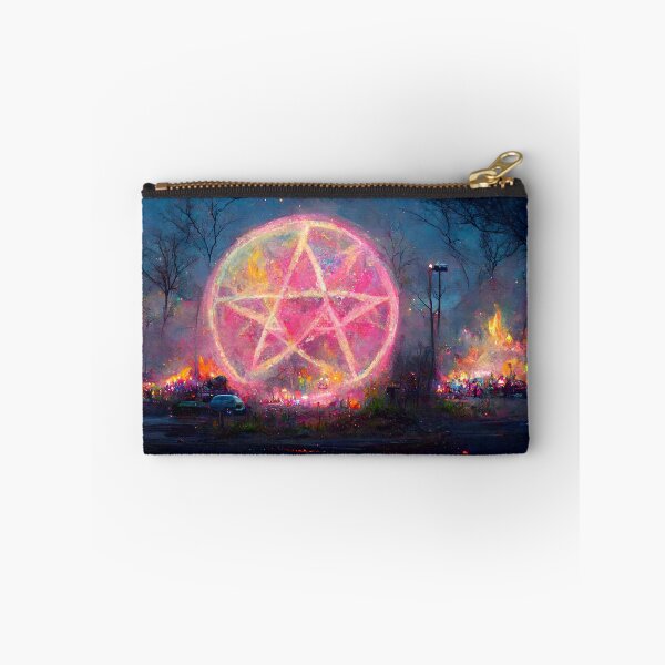 Item preview, Pink Pentagram designed and sold by occultfx.