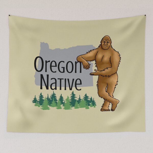 Item preview, Sasquatch Oregon Native Bigfoot  designed and sold by FringeDweller2.