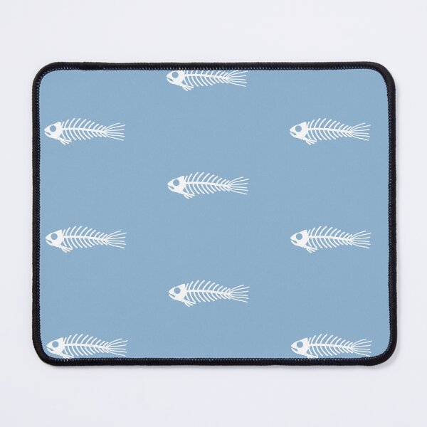 Item preview, Fish skeleton bones simple pattern designed and sold by Opalaeo.
