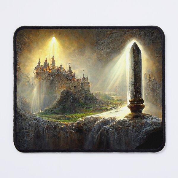 Item preview, A Legendary Sword in a Stone Castle designed and sold by Vimpace.