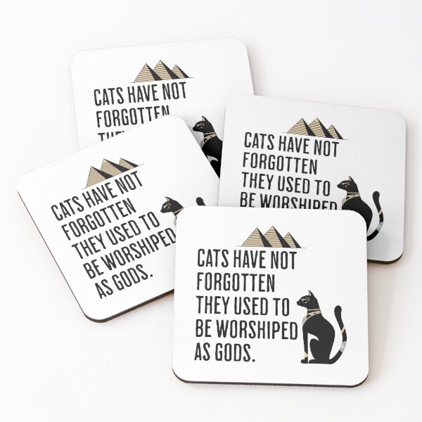 Item preview, Cats Have Not Forgotten They Used To Be Worshiped As Gods - Funny Cat Humor designed and sold by AlanPhotoArt.