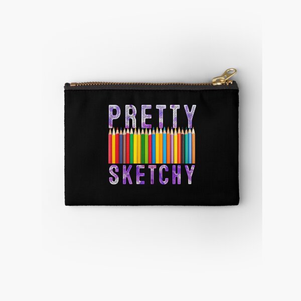 Item preview, Pretty Sketchy Fun Art Lover Colored Pencils Artists designed and sold by MoMasry.