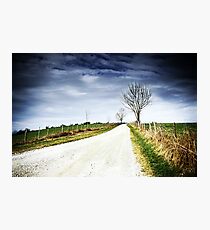 Lonely Road Photographic Print