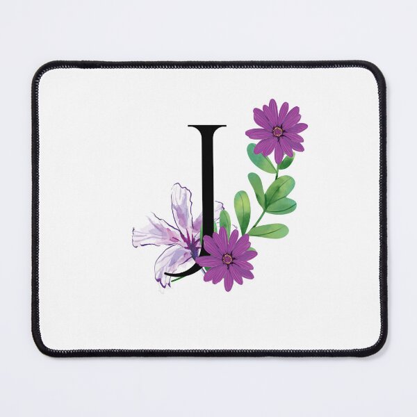 Item preview, Floral J designed and sold by ThoughtfulyCute.
