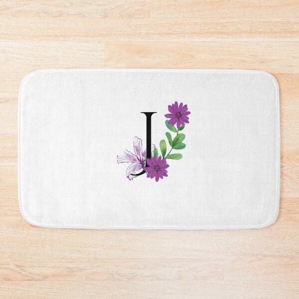 Item preview, Floral J designed and sold by ThoughtfulyCute.