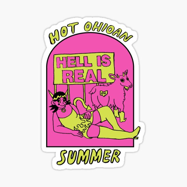 Item preview, Hell is Real designed and sold by anothercowthey.