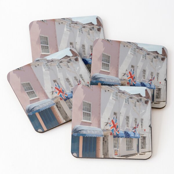 Item preview, British Flags in Village - Watercolour Style designed and sold by WWWC2288.