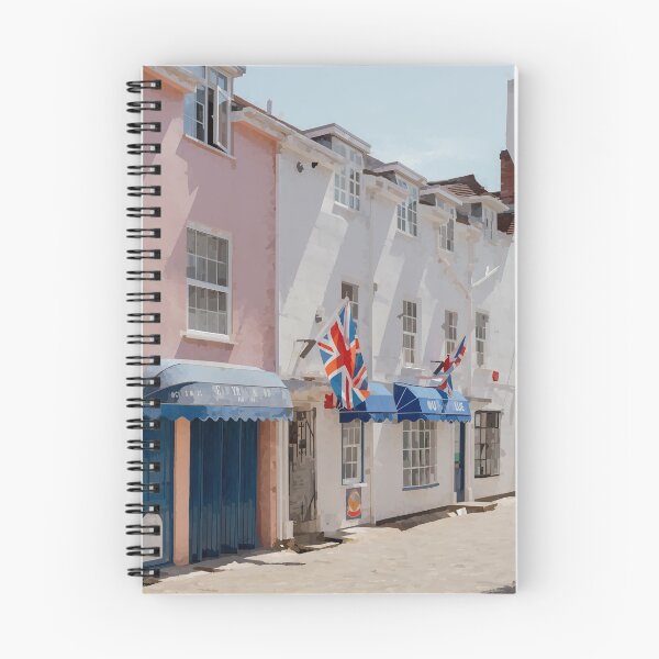 Item preview, British Flags in Village - Watercolour Style designed and sold by WWWC2288.