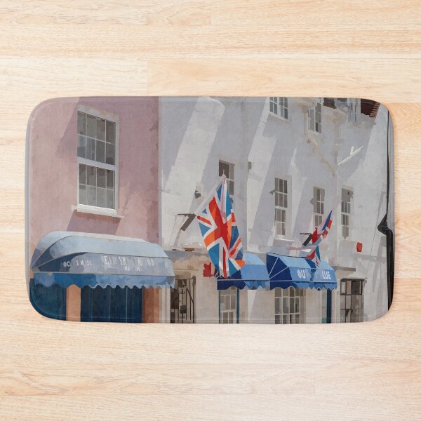 Item preview, British Flags in Village - Watercolour Style designed and sold by WWWC2288.
