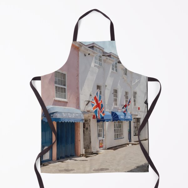 Item preview, British Flags in Village - Watercolour Style designed and sold by WWWC2288.