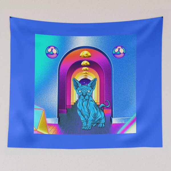 Item preview, Intergalactic Cat designed and sold by CrossThunder.