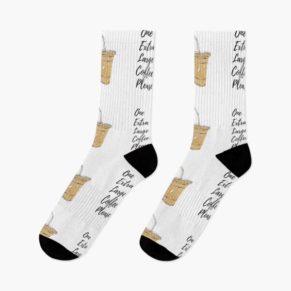 Item preview, Un café extra grande, por favor, negro designed and sold by Smash Merch.