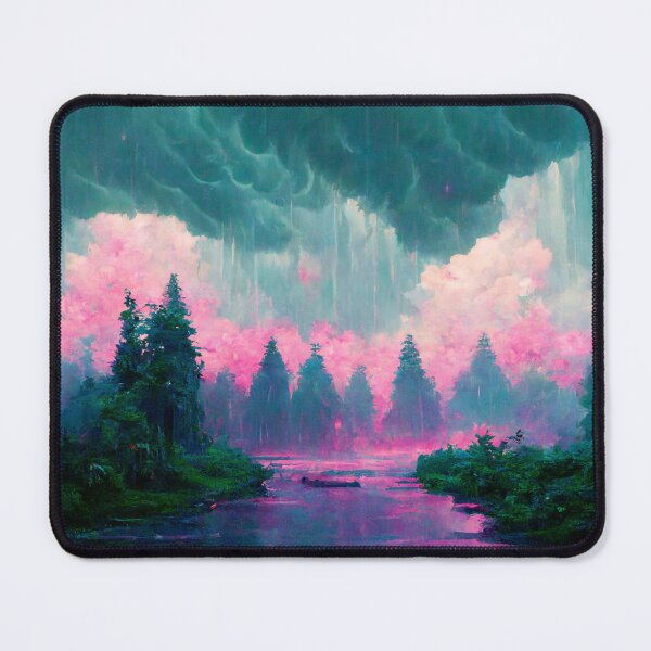 Item preview, Vaporwave Rainstorm 1 designed and sold by MdMathias.
