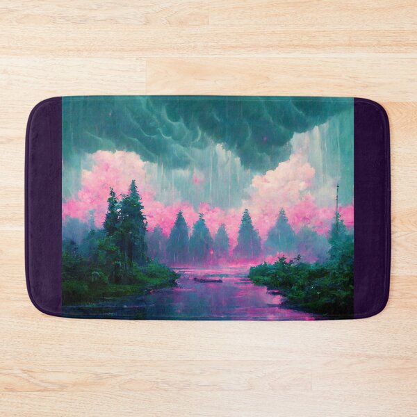 Item preview, Vaporwave Rainstorm 1 designed and sold by MdMathias.