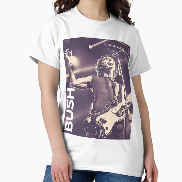 Item preview, BUSH ROCK BAND Live 2022 - Bush Fan Edition - Nostalgic 90s Classic T-Shirt designed and sold by fleive.