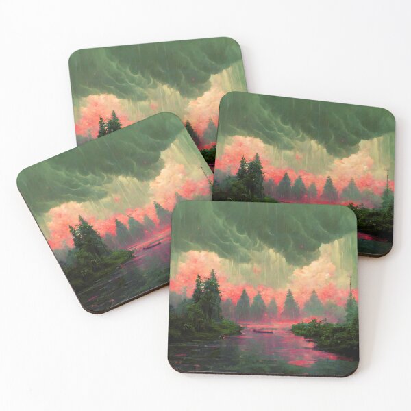 Item preview, Vaporwave Rainstorm 1 Altered designed and sold by MdMathias.