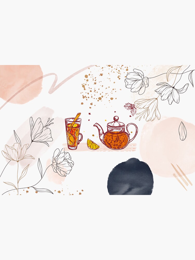 "Tea With Xanthe, Tea With Xanthe art Tote Bag" Sticker for Sale by