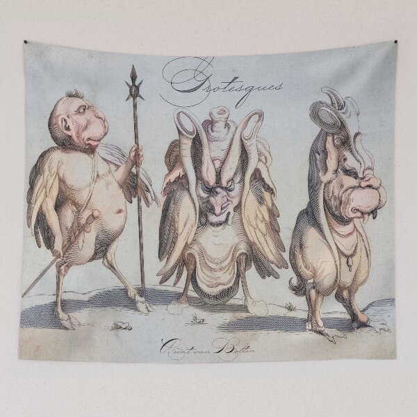 Item preview, Grotesques fantasy drawing 17th century, unusual, odd, strange creatures designed and sold by darcijj.