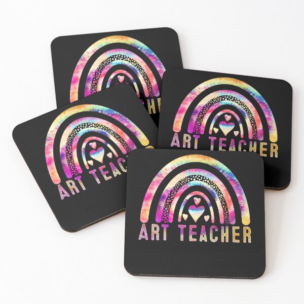 Item preview, Art Teacher Colorful Rainbow Funny Back To Schoo designed and sold by MoMasry.