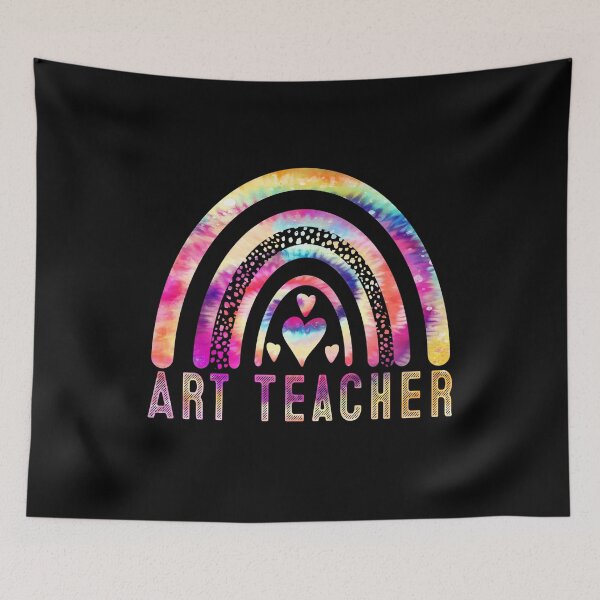 Item preview, Art Teacher Colorful Rainbow Funny Back To Schoo designed and sold by MoMasry.
