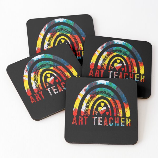 Item preview, Art Teacher Colorful Rainbow Funny Back To Schoo designed and sold by MoMasry.
