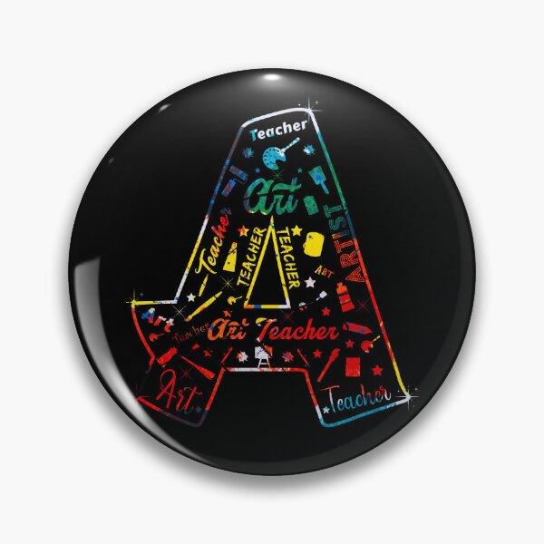 Item preview, A Is For Art Teacher Lover Tie Dye designed and sold by MoMasry.