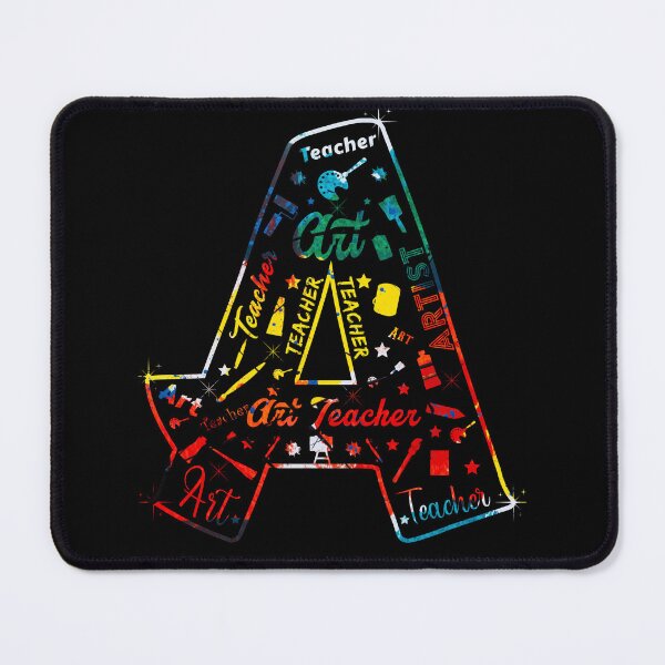 Item preview, A Is For Art Teacher Lover Tie Dye designed and sold by MoMasry.