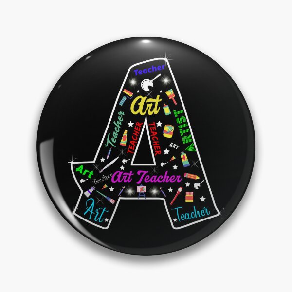 Item preview, A Is For Art Teacher Lover Tie Dye designed and sold by MoMasry.