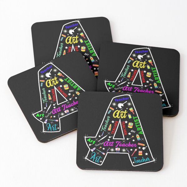 Item preview, A Is For Art Teacher Lover Tie Dye designed and sold by MoMasry.