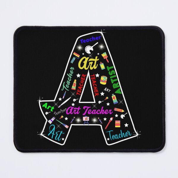 Item preview, A Is For Art Teacher Lover Tie Dye designed and sold by MoMasry.