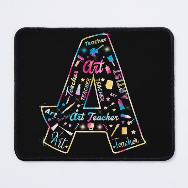 Item preview, A Is For Art Teacher Lover Tie Dye designed and sold by MoMasry.