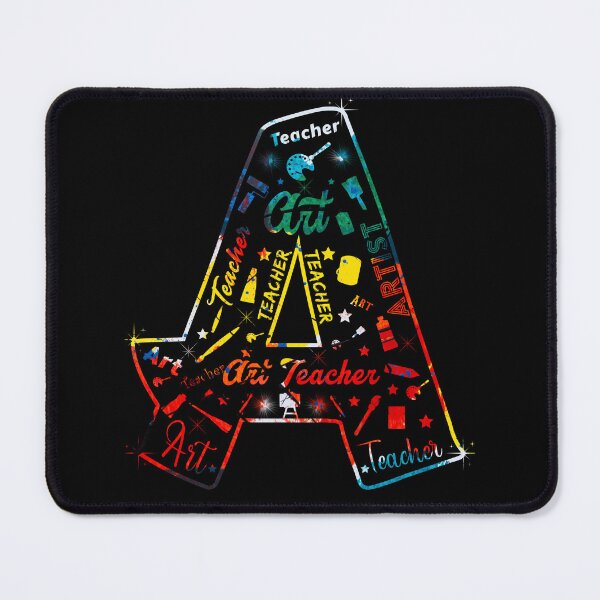 Item preview, A Is For Art Teacher Lover Tie Dye designed and sold by MoMasry.