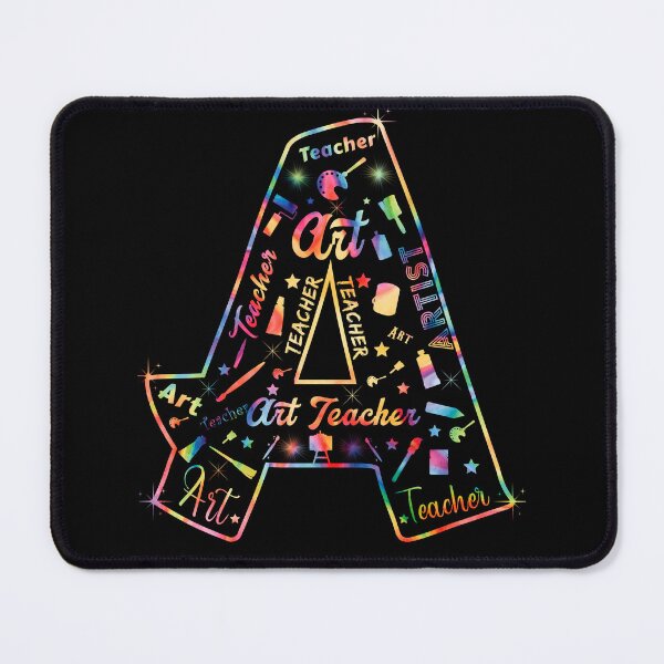 Item preview, A Is For Art Teacher Lover Tie Dye designed and sold by MoMasry.