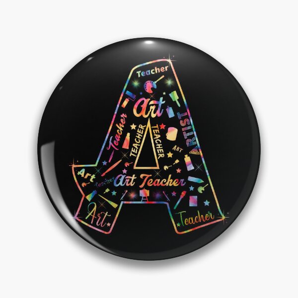 Item preview, A Is For Art Teacher Lover Tie Dye designed and sold by MoMasry.