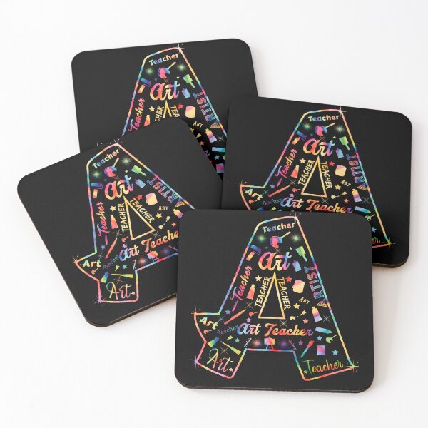 Item preview, A Is For Art Teacher Lover Tie Dye designed and sold by MoMasry.