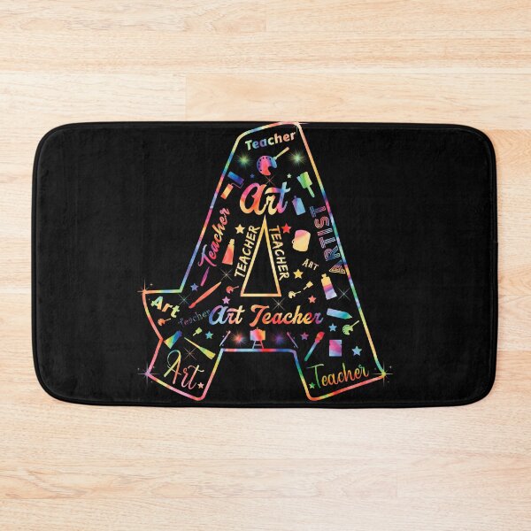 Item preview, A Is For Art Teacher Lover Tie Dye designed and sold by MoMasry.